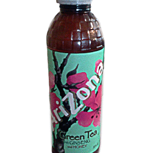 Arizona 20 oz $1.25 Plastic Bottles Green Tea - Case of 24