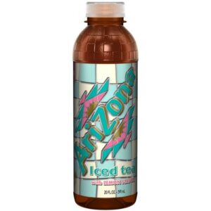 Arizona 20 oz $1.25 Plastic Bottles Lemon - Case of 24