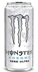 Monster Energy - Ultra White Zero 16 oz - Case of 24