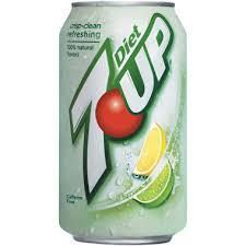 Diet 7-Up 12 oz (cans)  - Case of 24