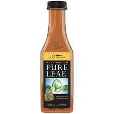 Pure Leaf Lemon Tea 18.5 oz Plastic Bottles Case of 12