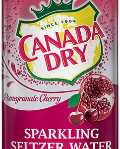 Canada Dry Pomegranate Cherry Seltzer 12 oz (cans) - Case of 24