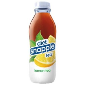 Snapple 16 oz Plastic Bottle Diet Lemon Tea - Case of 24