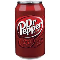 Dr. Pepper Soda Cans 12 oz - Case of 24