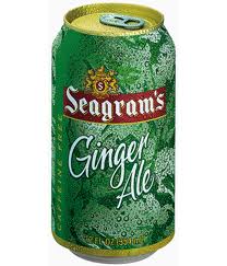 Seagrams Ginger Ale - 12 oz - Case of 24
