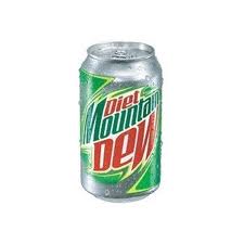 Diet Mountain Dew - 12 oz - Case of 24