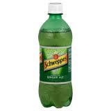 Schweppes Ginger Ale - 20 oz - Case of 24