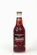 Stewarts Black Cherry -  12 oz. Glass Bottles - Case of 24