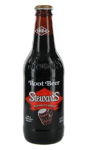 Stewarts Root Beer -  12 oz. Glass Bottles - Case of 24