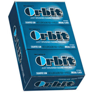 Orbit Regular Gum - Peppermint - 12 Count