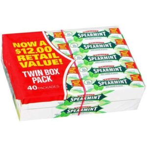 Wrigley's Gum - Spearmint 40 Count