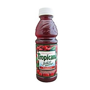 Tropicana 15.2 oz Cranberry Case of 12