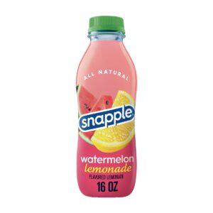 Snapple 16 oz Plastic Bottle Watermelon Lemonade - Case of 24