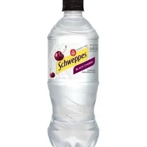 Schweppes Black Cherry Seltzer - 20 oz - Case of 24