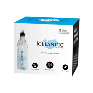Icelandic Water 12/750 ML Still Water Glass Bottle