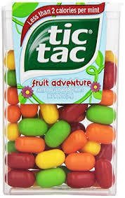 Tic Tacs - Fruit Adventure 12 count 65% More