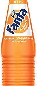 Mexican Fanta Orange 12 oz. Glass Bottles Case of 24