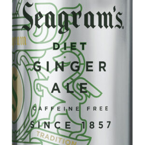 Diet Seagram's Ginger Ale 12 oz can Case of 24