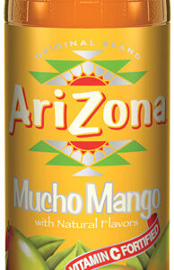 Arizona 20 oz $1.25 Plastic Bottles Mango - Case of 24
